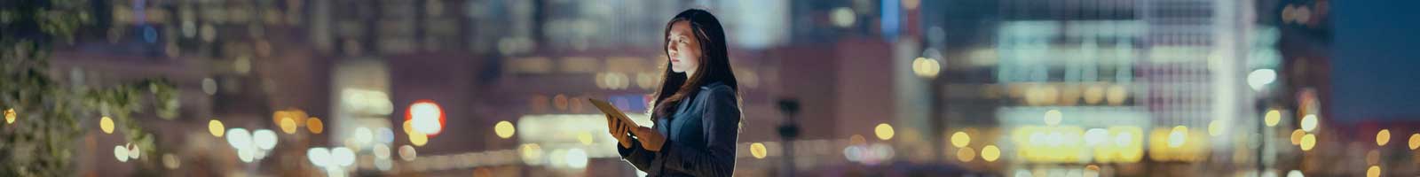 Image of woman outside